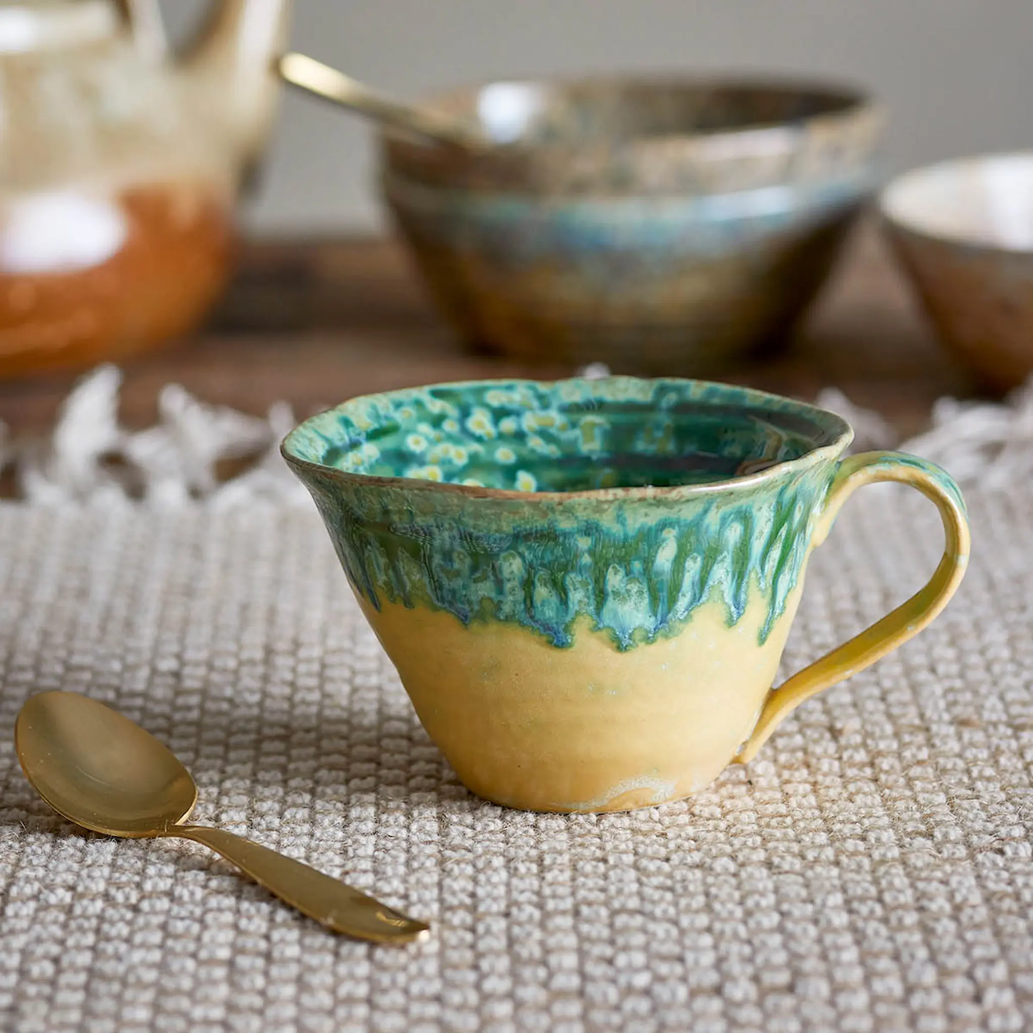 Bloomingville Milani mugg 25 cl grön