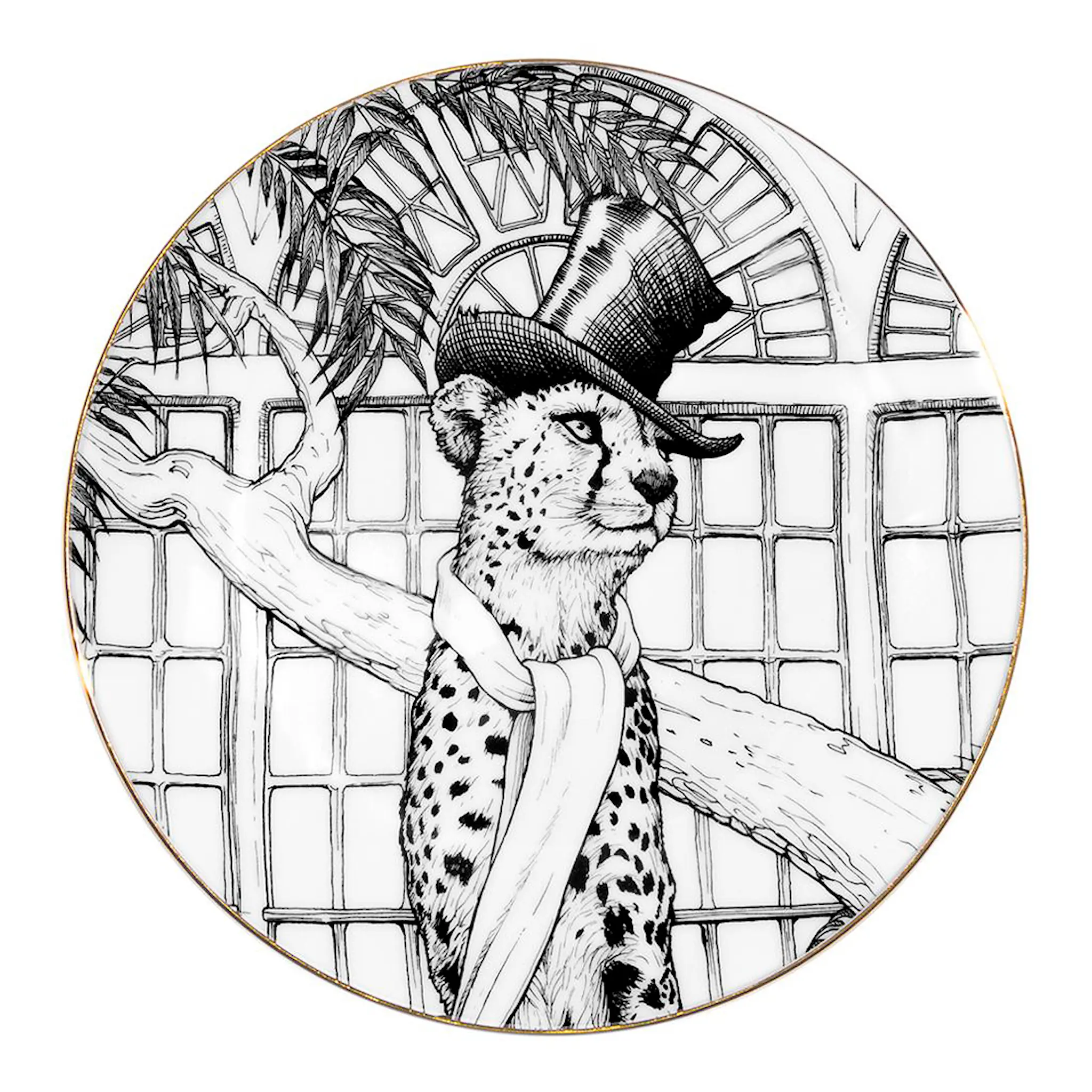 Rory Dobner Perfect Plate Charlie the Cheetah 21 cm