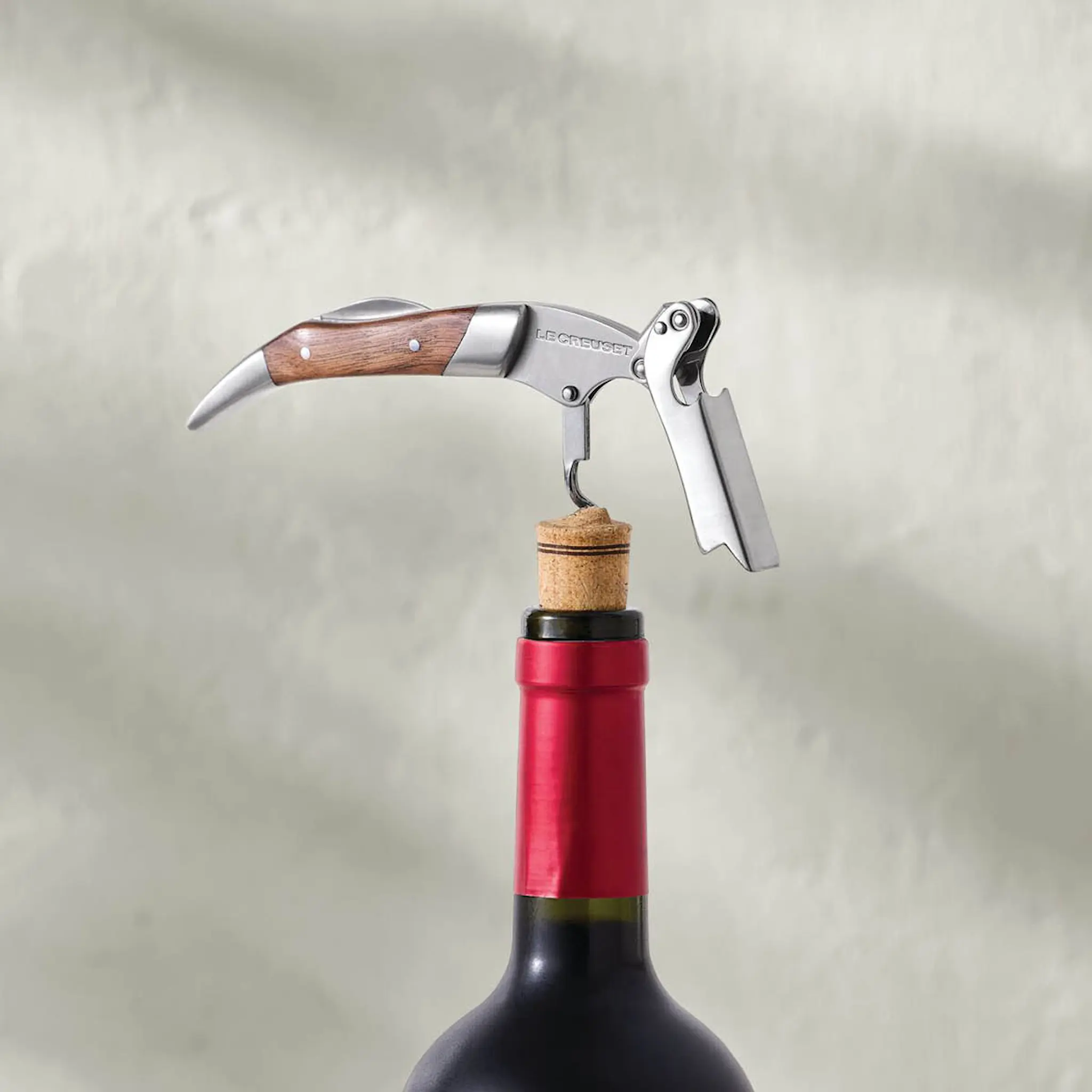 Le Creuset Premium Korkkiruuvi Pähkinäpuu