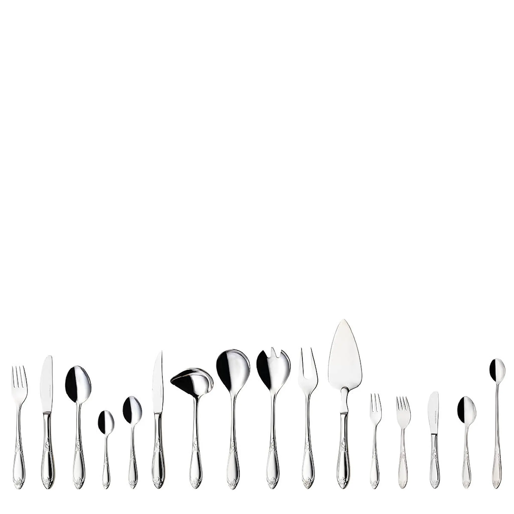 Hardanger bestikk Nina Matgaffel 19,6 cm