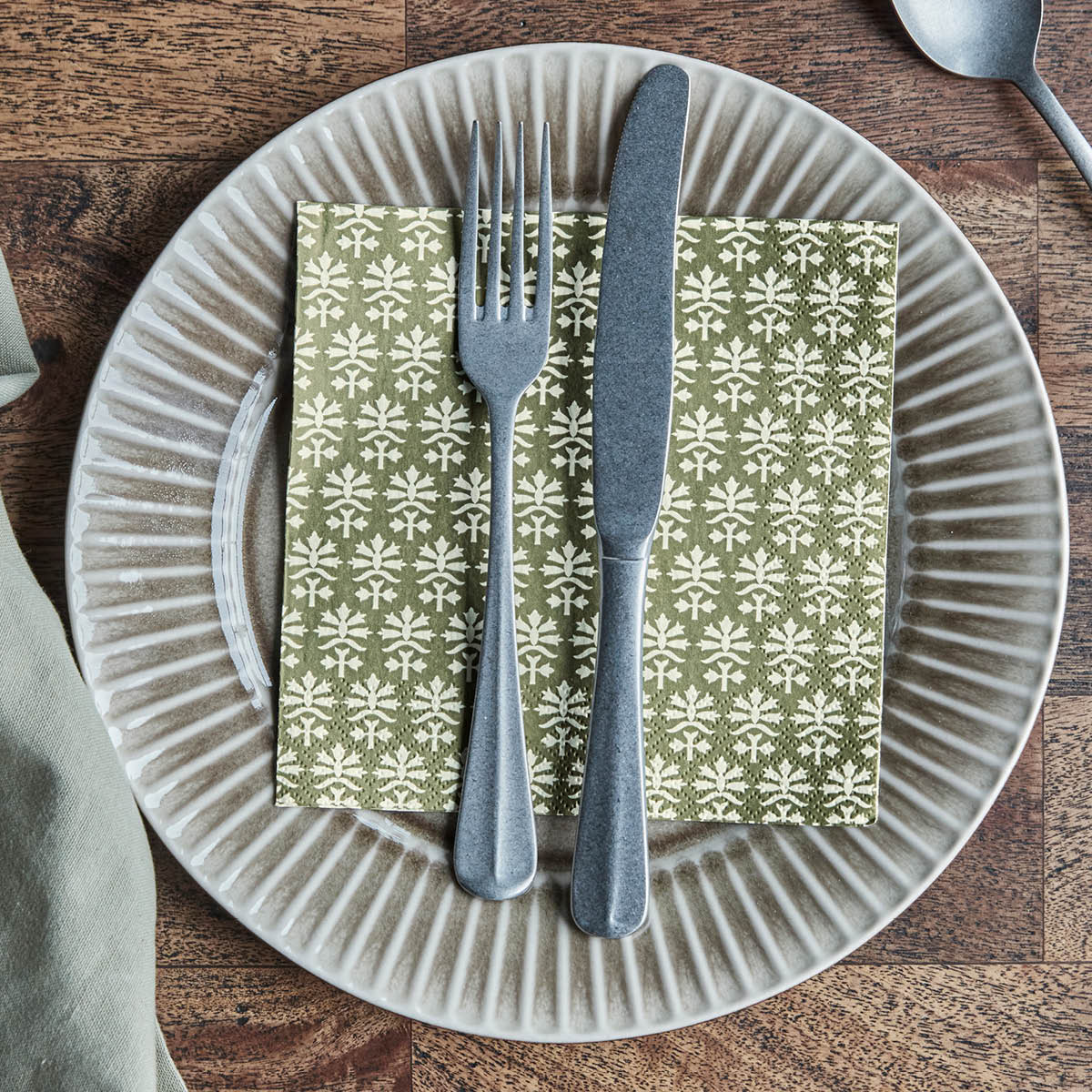 House Doctor Mora bestickset 16 delar antiksilver