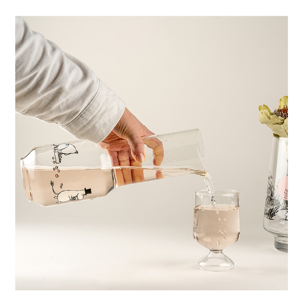 Muurla Mumin Glaskaraff Harvest Time 1,2 L