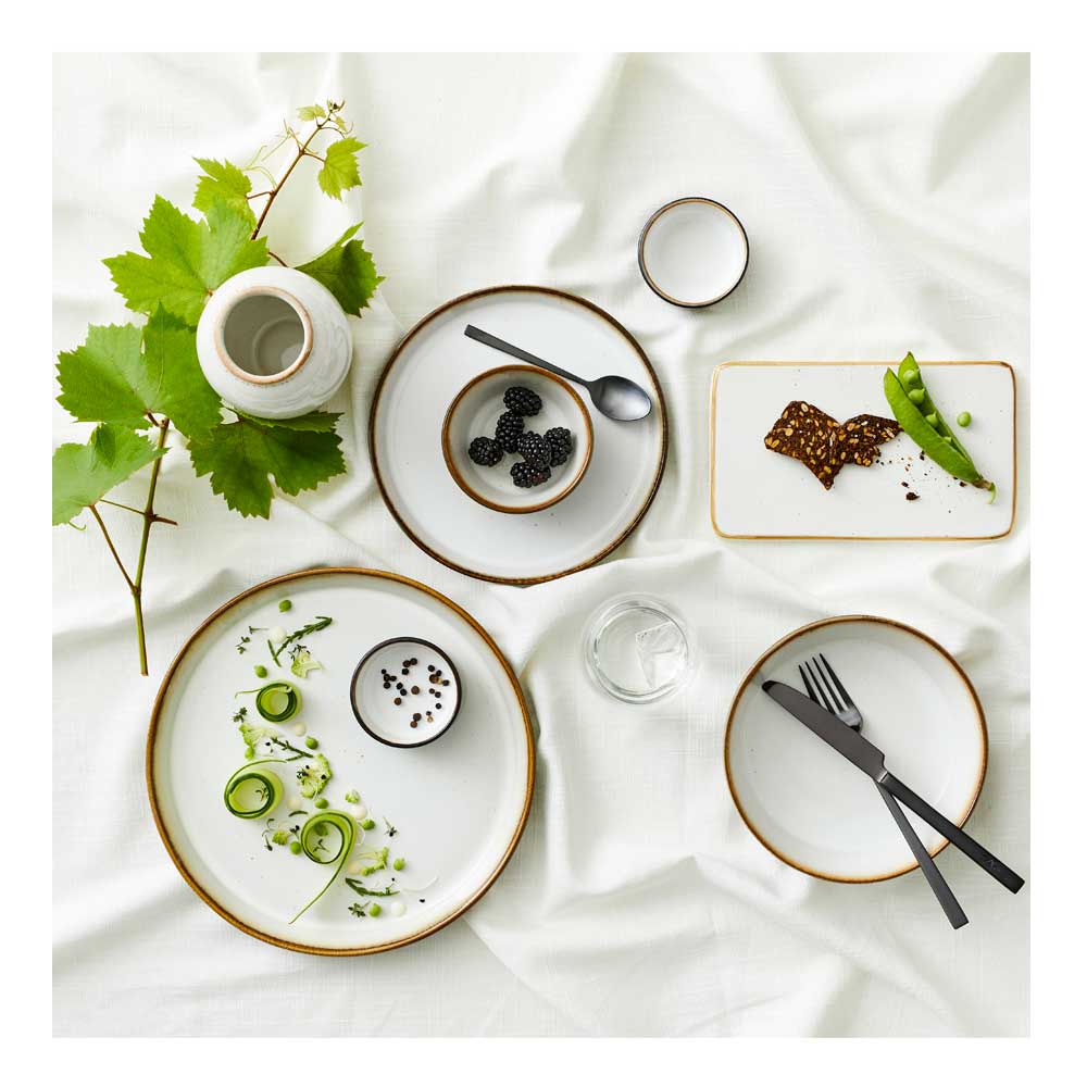 Bitz Suppeskål 18 cm grå/kremhvit