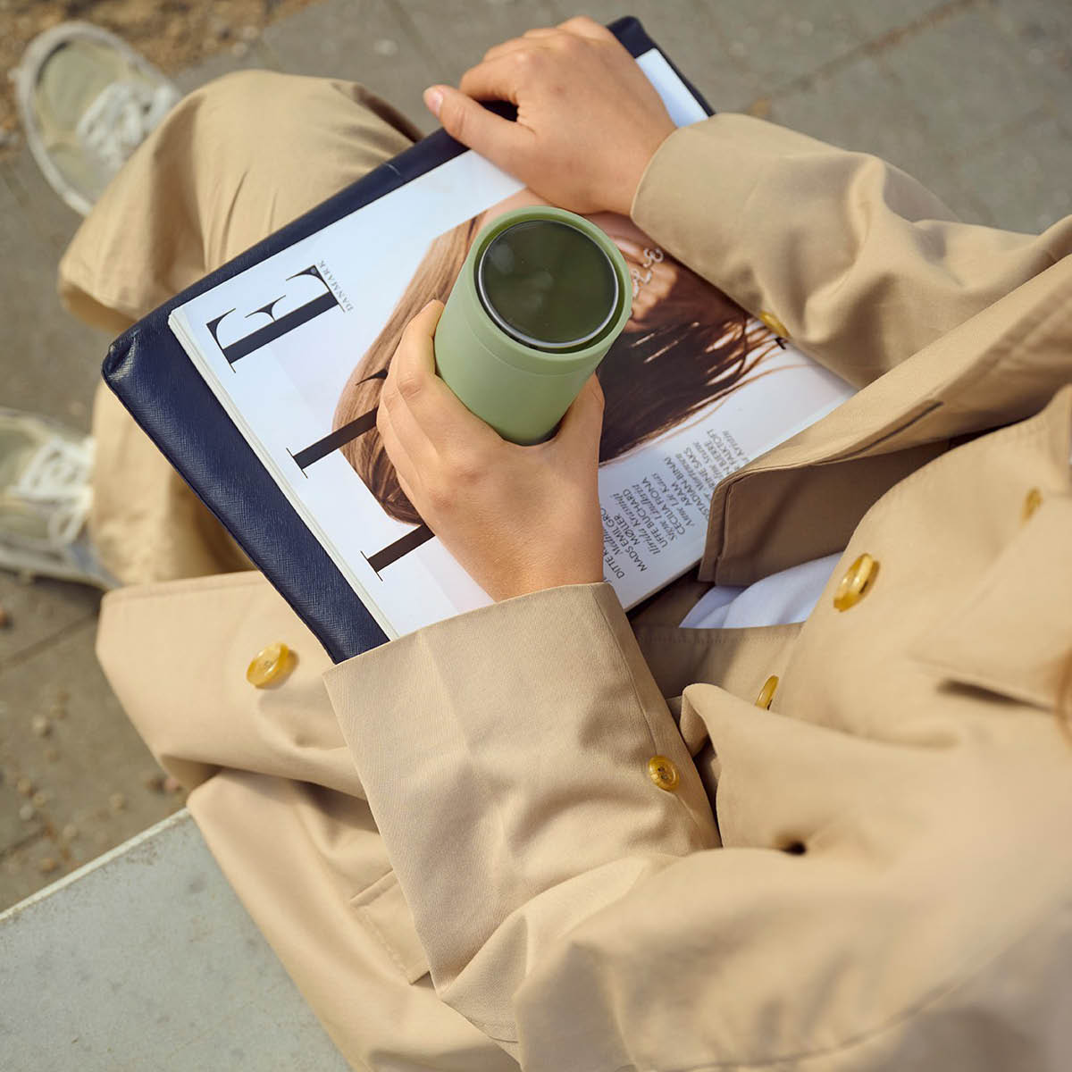 Stelton To Go Click Termosmuki 20 cl Soft Fern Green