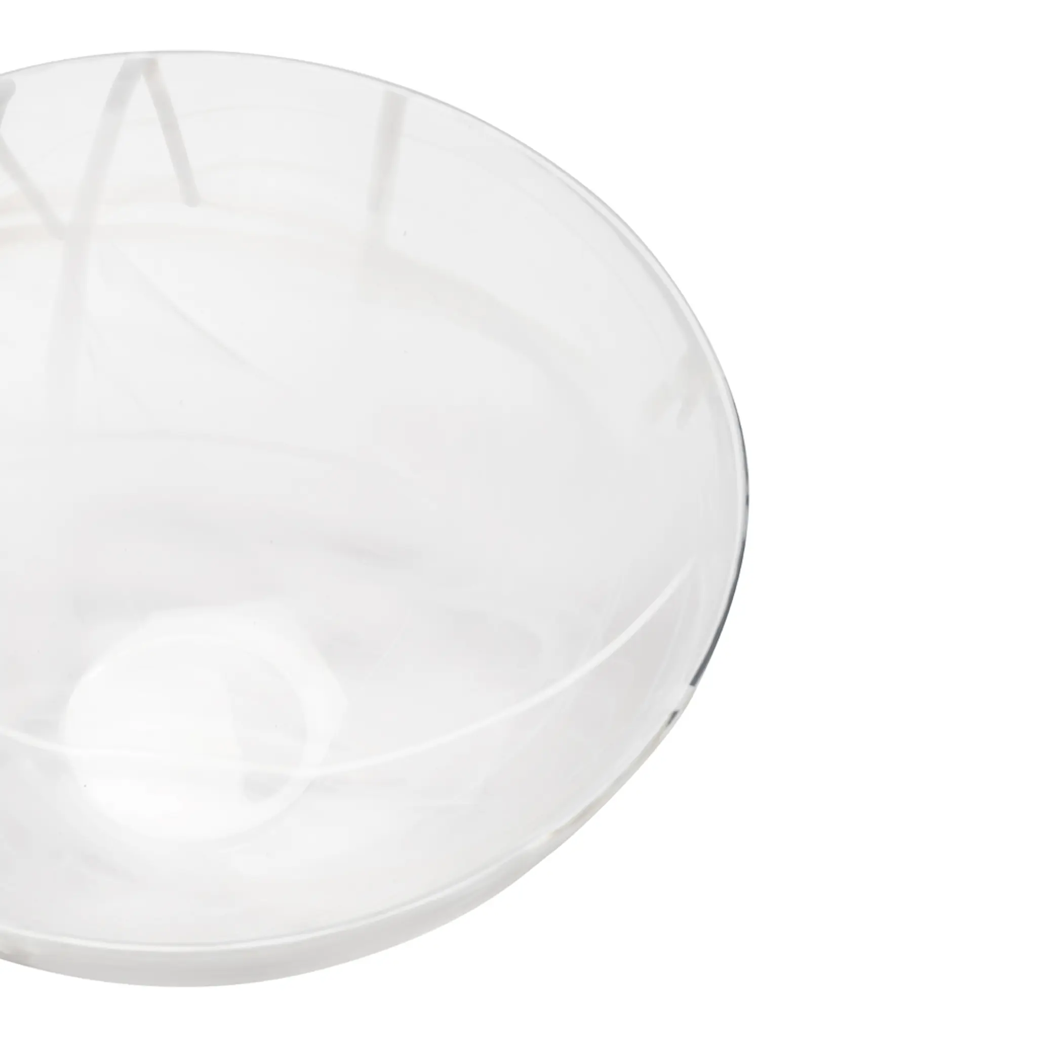 Kosta Boda Contrast Kulho 35 cm Valkoinen