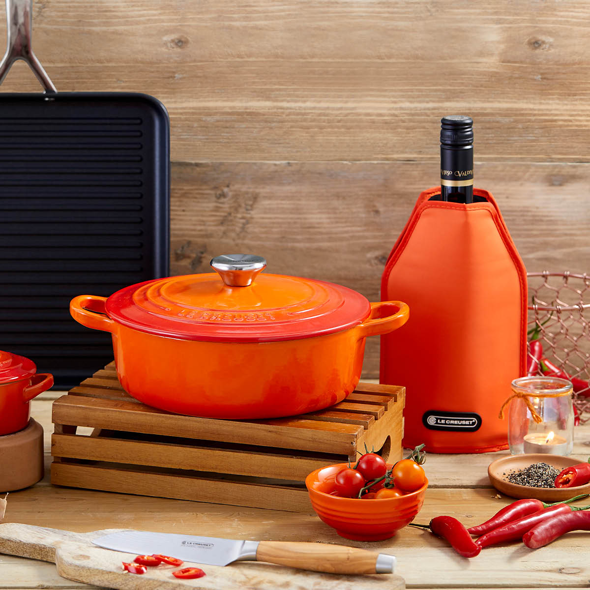Le Creuset WA-126 Vinkylare volcanic
