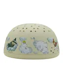 Mumin nattlampa med stjärnhimmel och musik