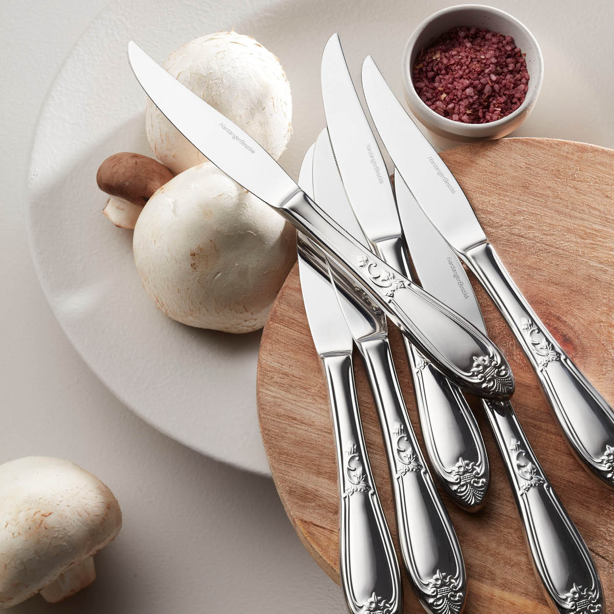 Hardanger bestikk Nina biffsett 12 deler