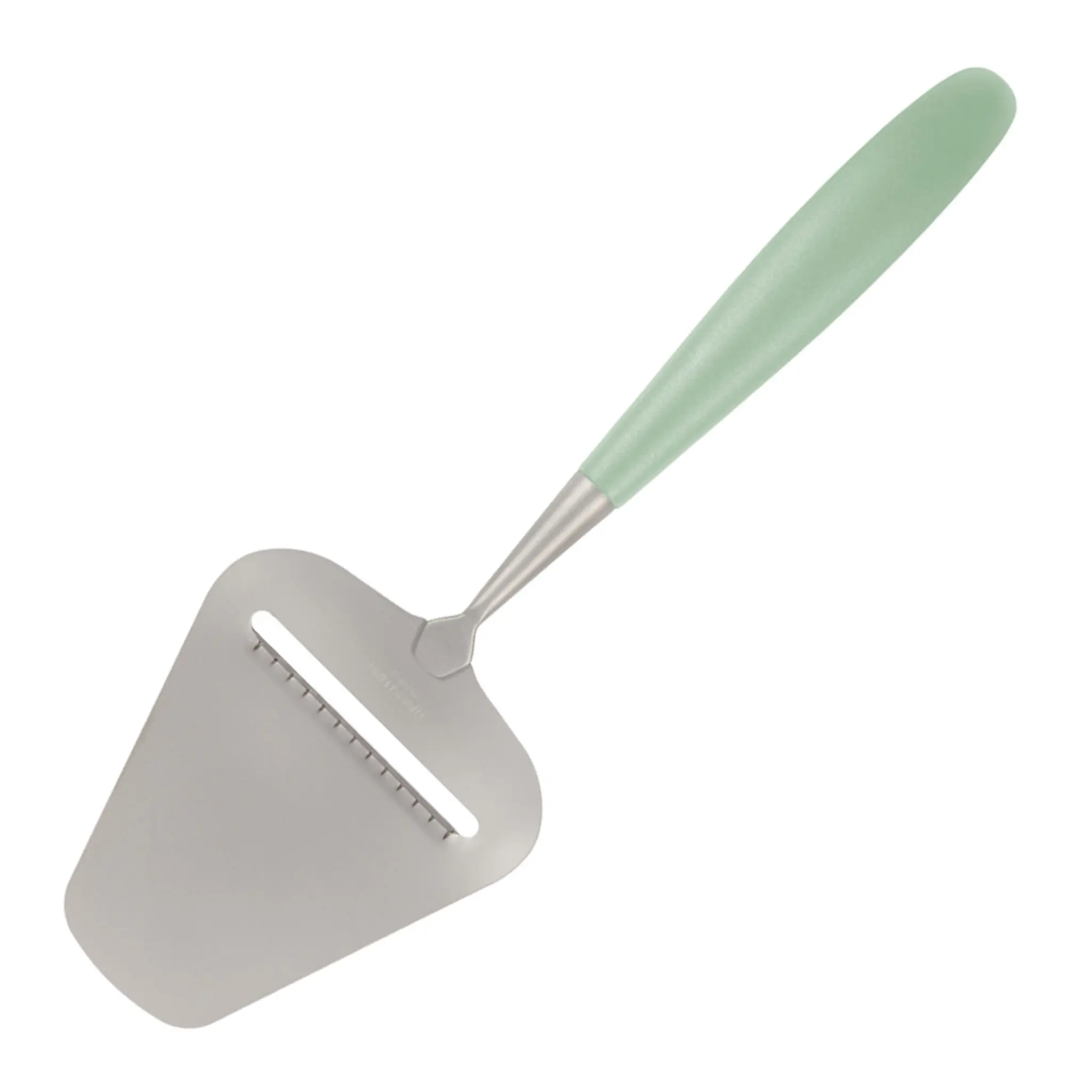 Bjørklund Osthyvel med räfflor 27,5 cm skumgrön