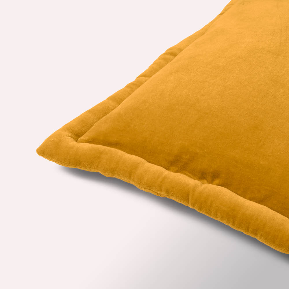 Broste Copenhagen Viola kuddfodral 50x50 cm harvest gold