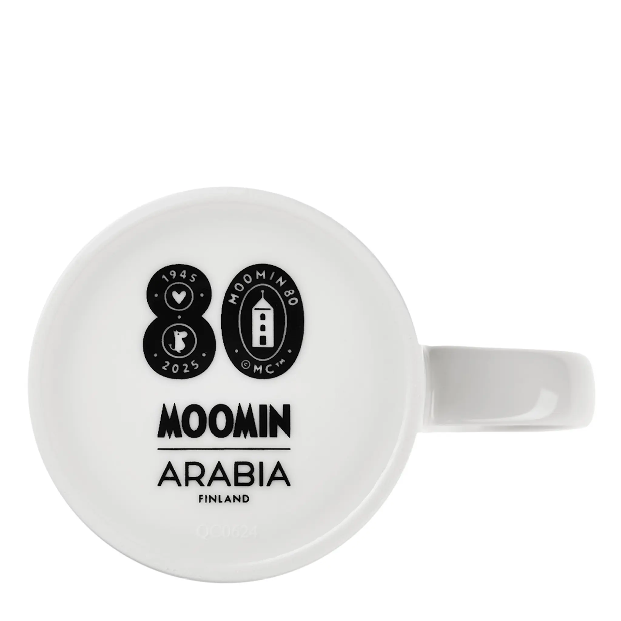 Moomin Arabia Muumimuki 30 cl Sydänystävät