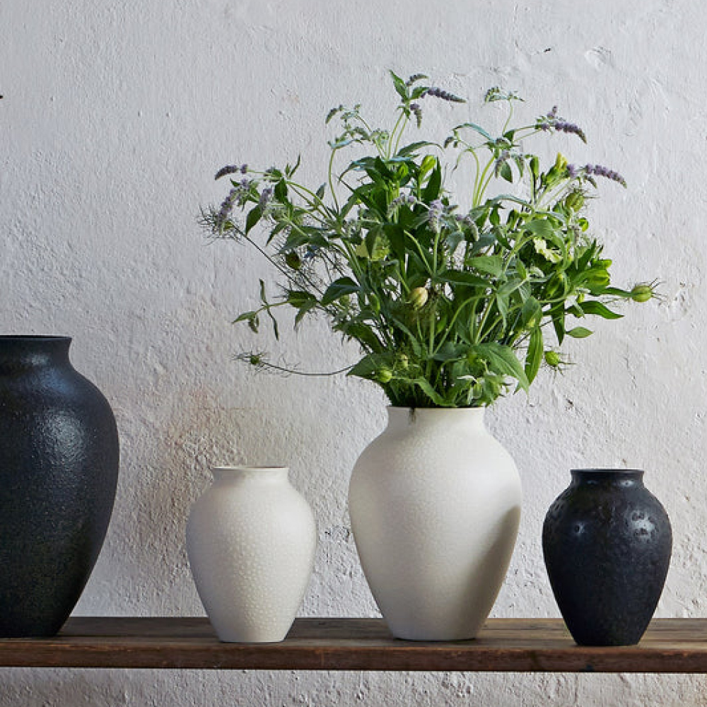 Knabstrup Keramik Knabstrup Vas 20 cm Vit