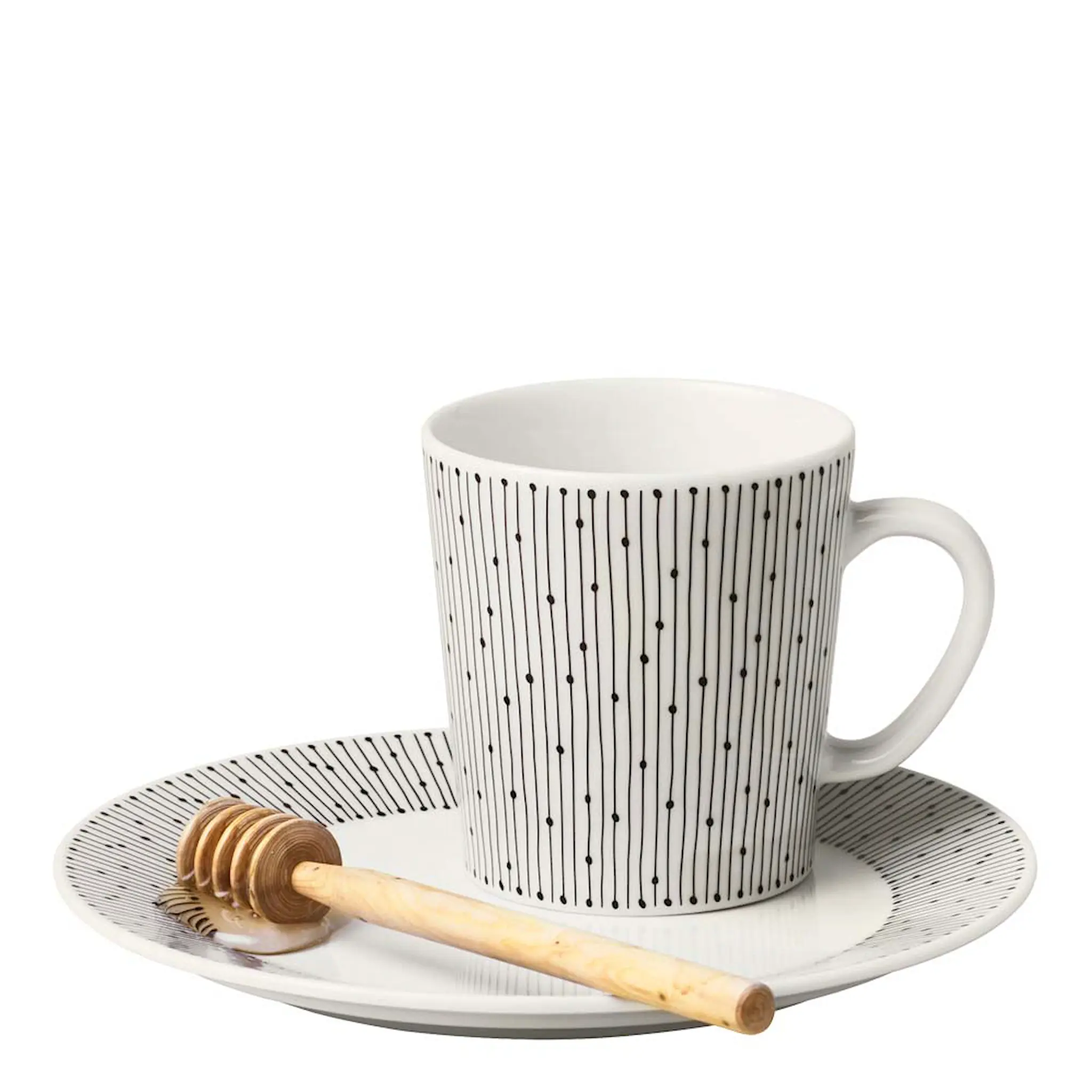 Arabia Mainio Sarastus Muki 30 cl Valkoinen/Musta