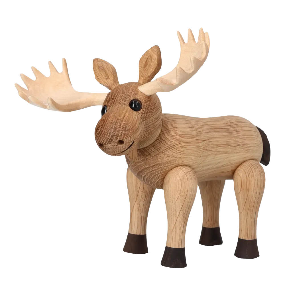 Spring Copenhagen - Harald Moose Puufiguuri 15,5 cm Tammi