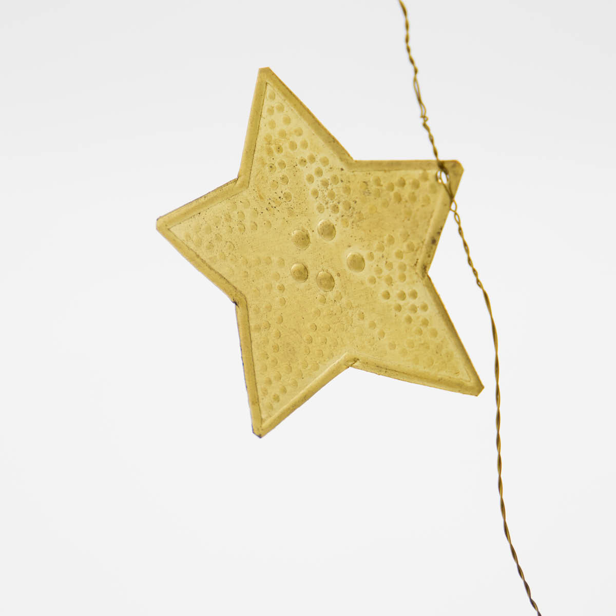 House Doctor Stars girlang 200 cm antik mässing