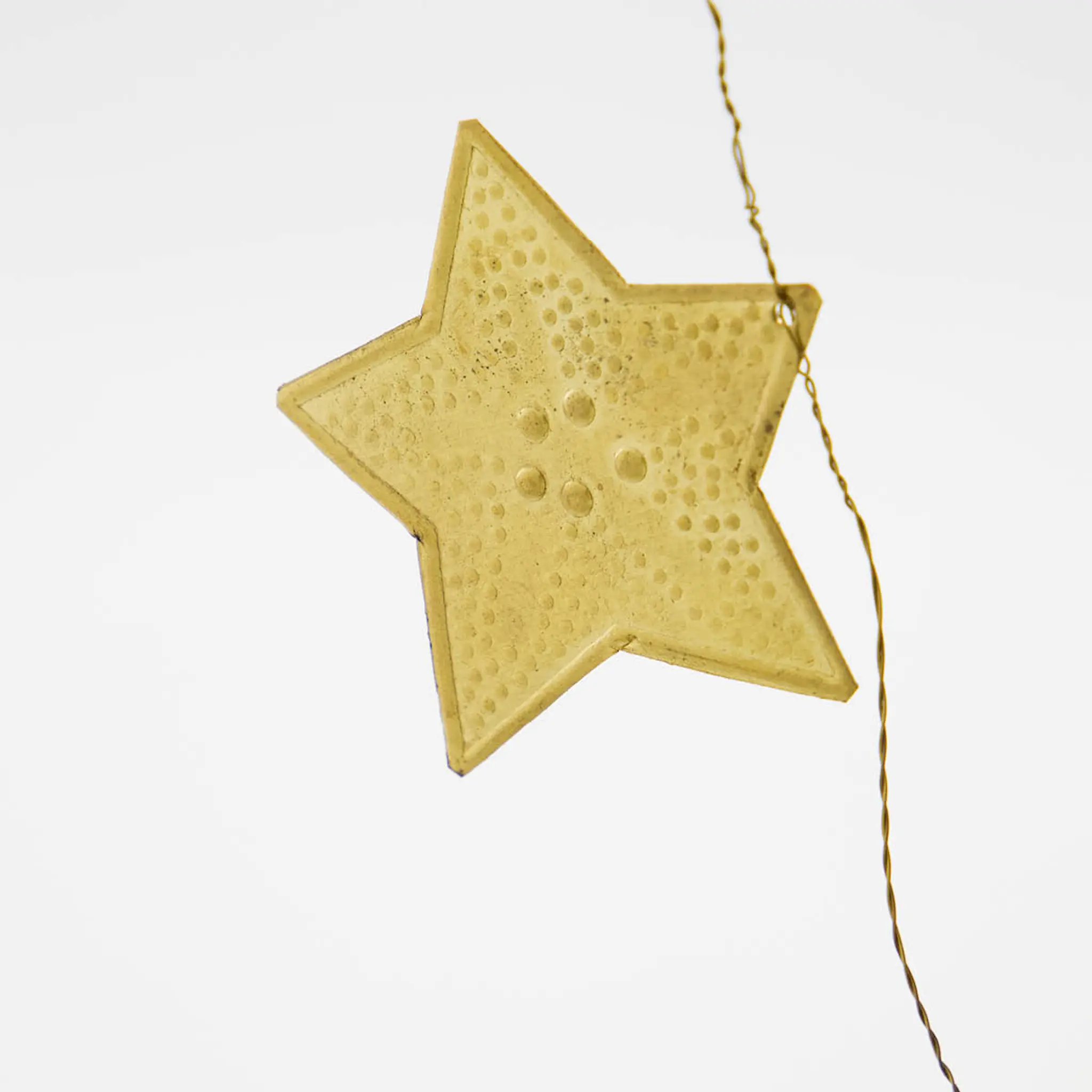 House Doctor Stars girlang 200 cm antik mässing