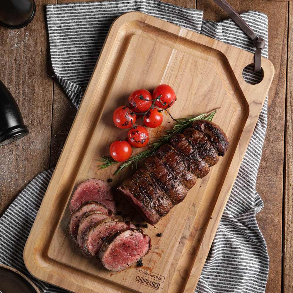 Tramontina Wooden board skärbräda 40x24 cm teak