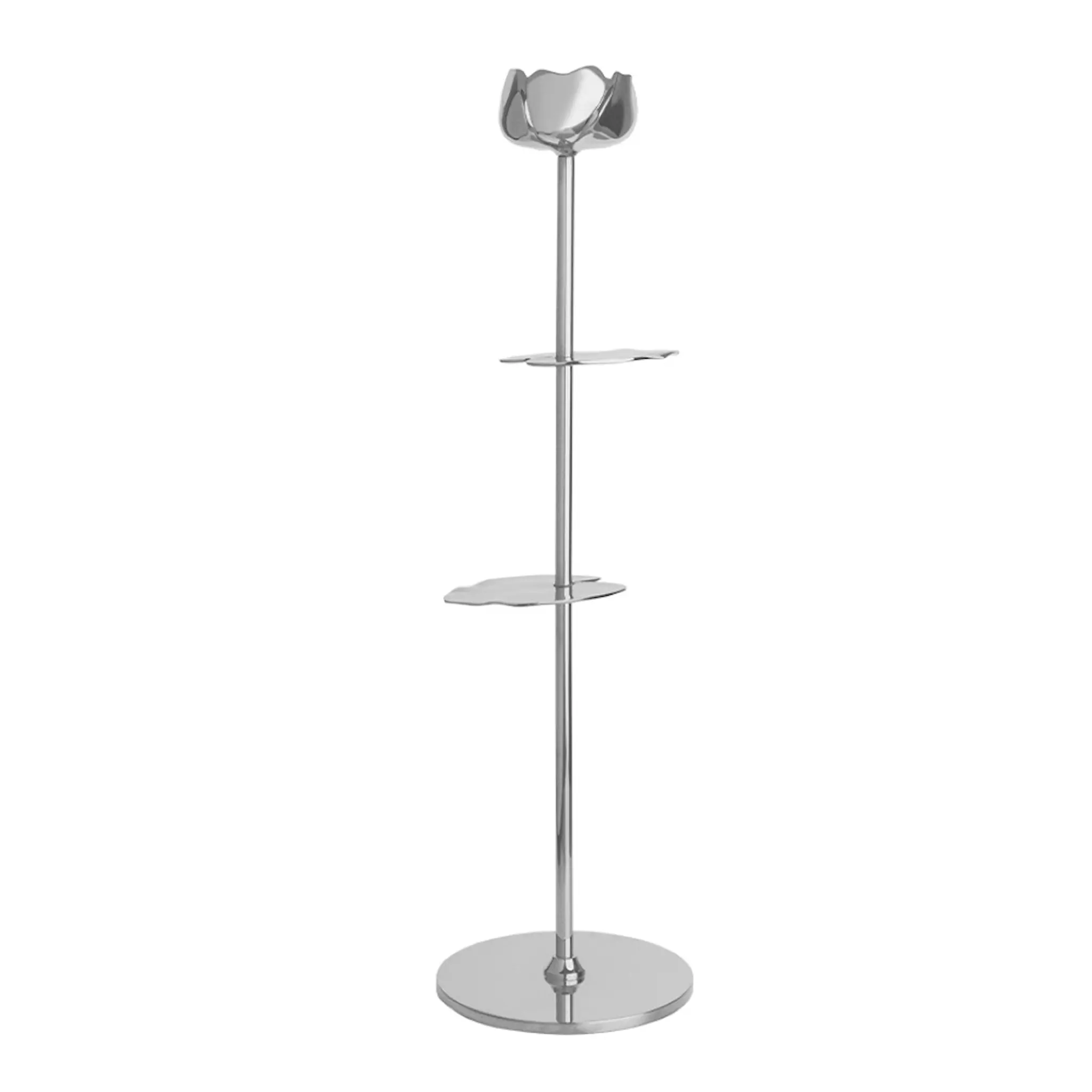 Hilke Ninfea Alta NP ljusstake 40 cm silver