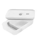 Fresh & Save vakuum matlåda 3 delar låg 21,7x14,6 cm