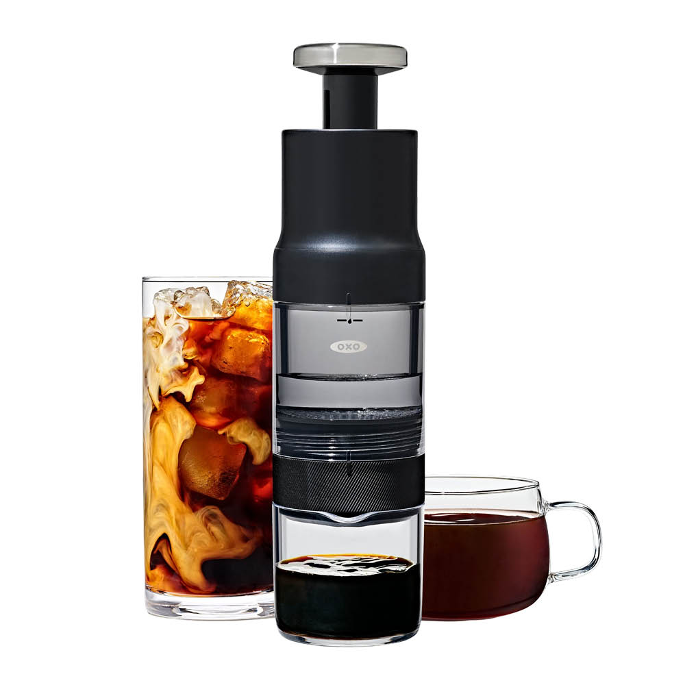 Oxo Brew Rapid Brewer bærbar espressokmaskin svart