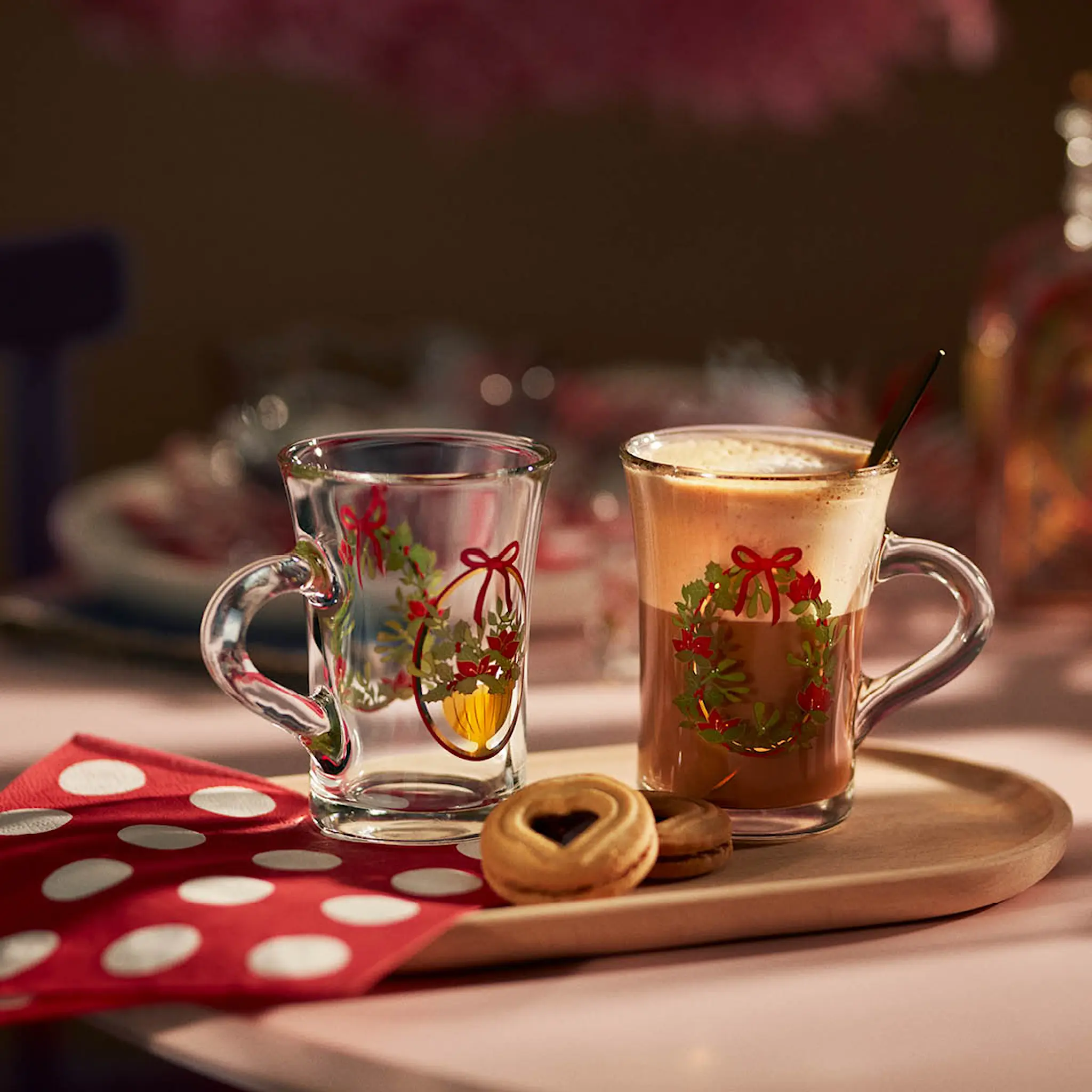 Holmegaard Jul hot drink glas 2025 23 cl 2-pack