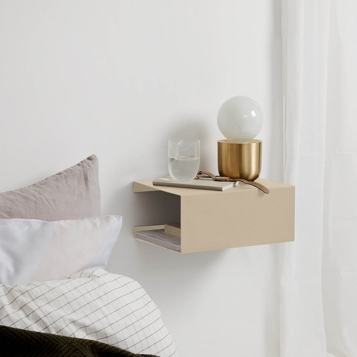 ReCollector BoxShelf hylla 35x25x15 cm Soft Beige