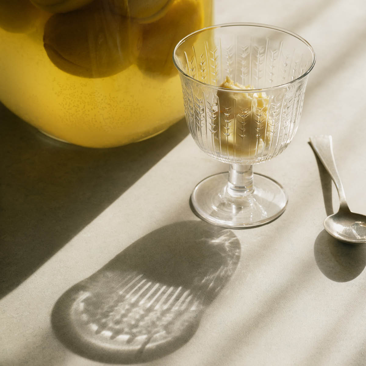 Rörstrand Swedish Grace glass på stett 28 cl 2 stk klar