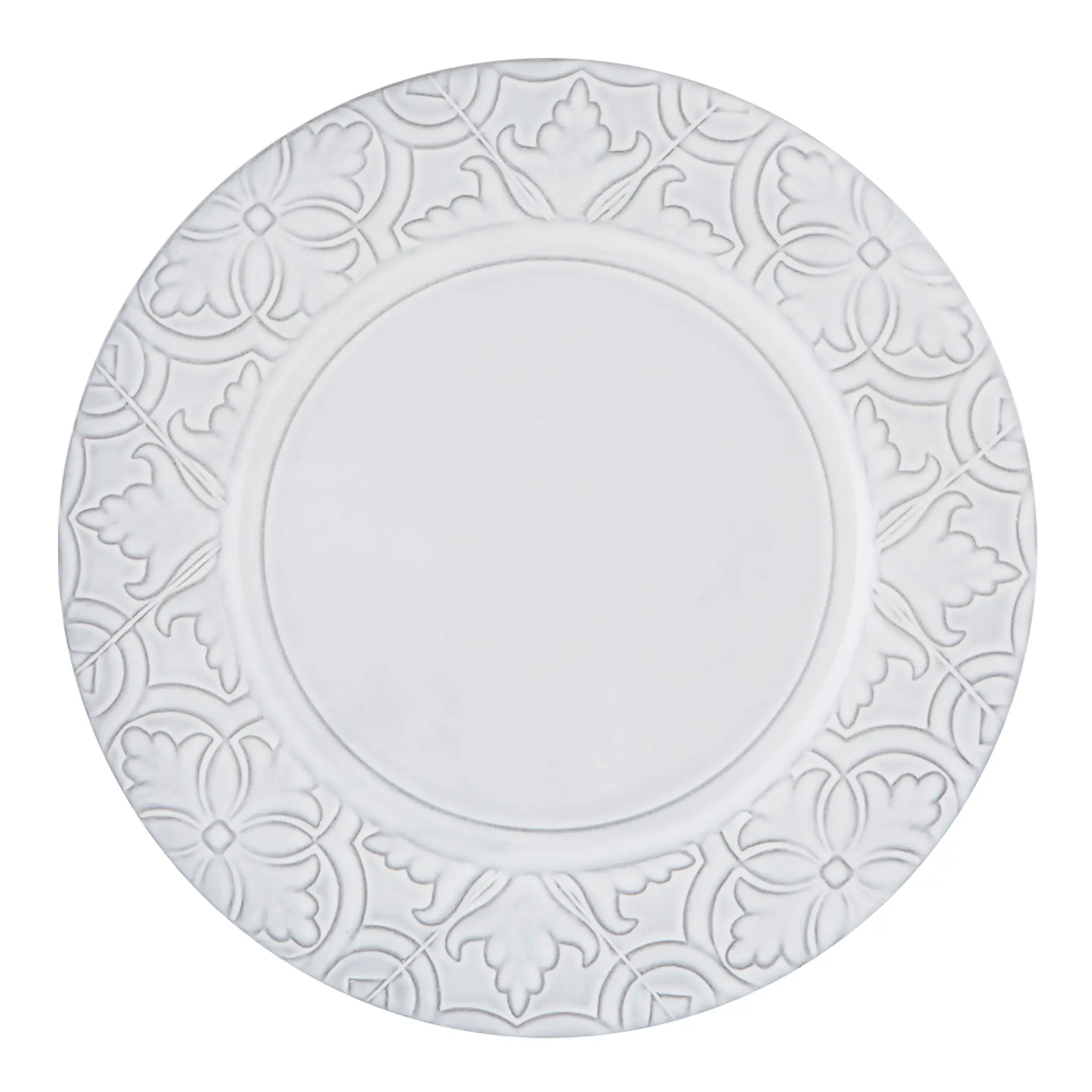 Bordallo Pinheiro Rua nova tallrik flat 28 cm antikvit