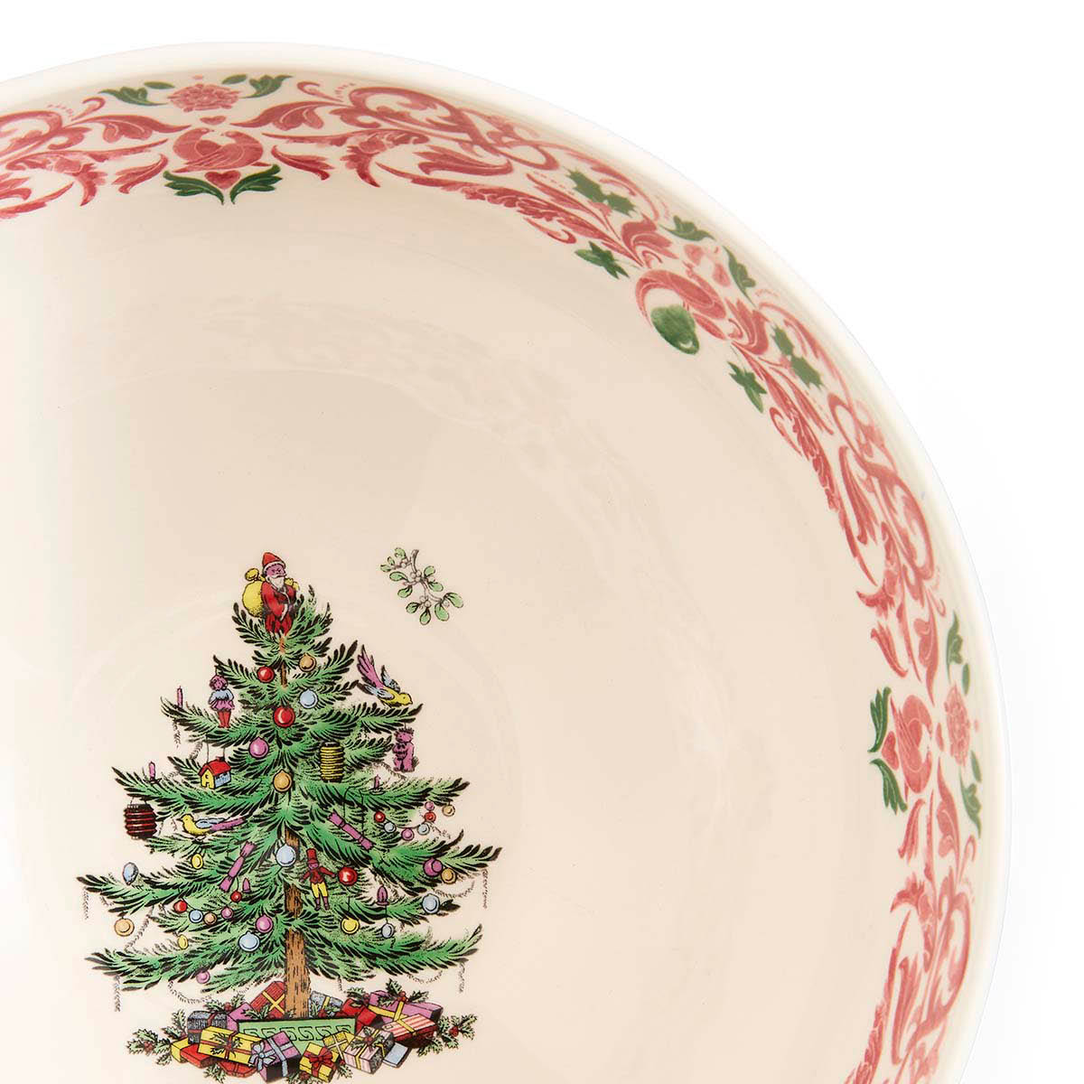 Spode Christmas Tree Yuletide salladsskål 23 cm