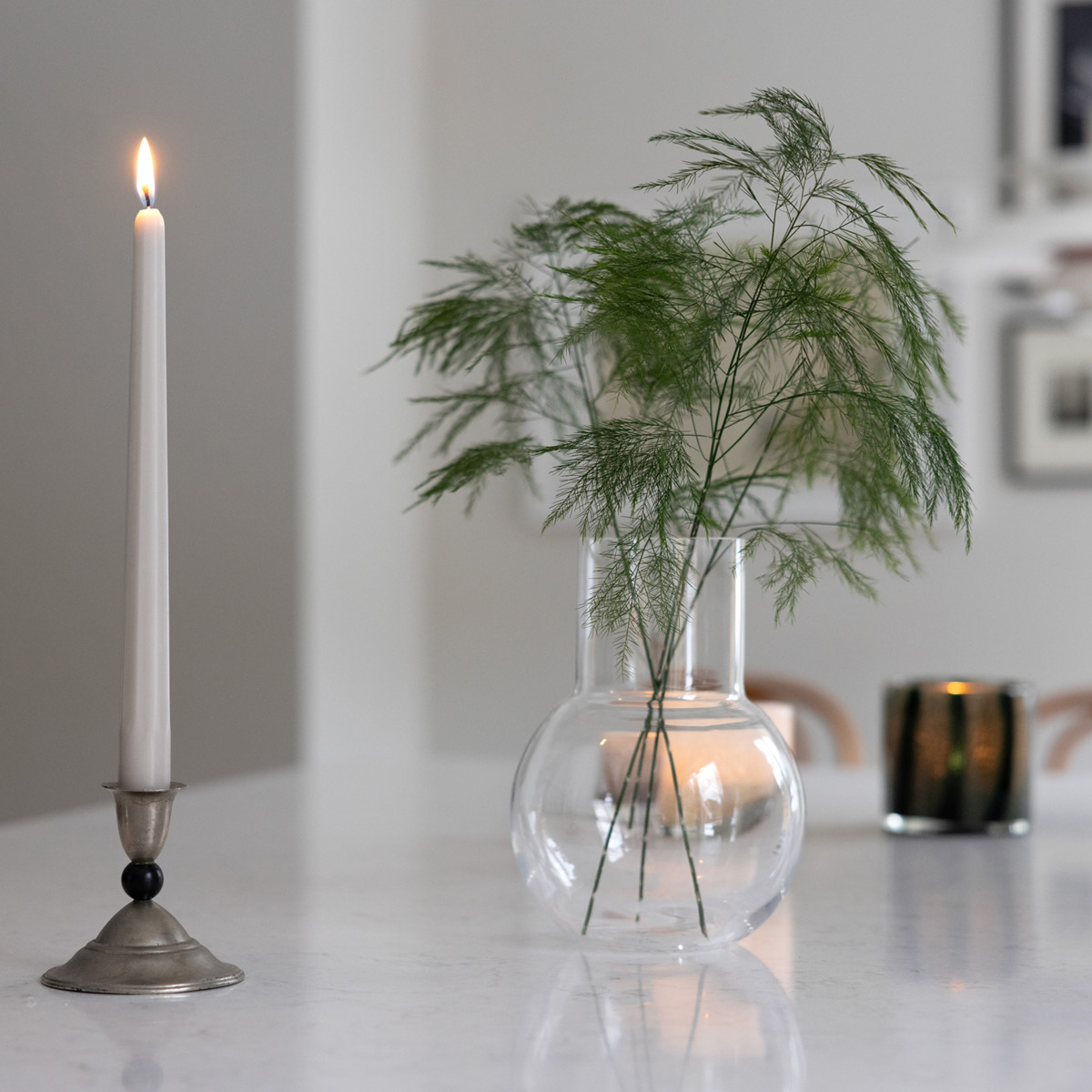 Liljeholmens Prisma 28 cm 4-pack dimgrå