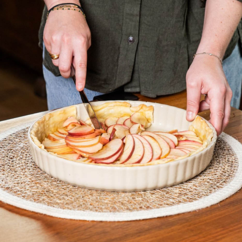 Pyrex Creation pajform 28 cm beige