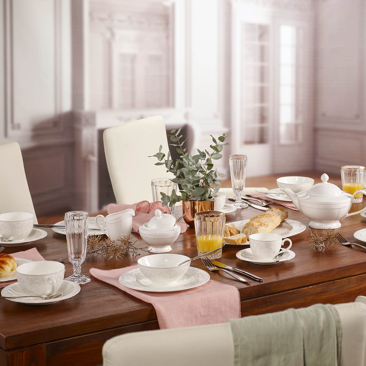 Villeroy & Boch Gray Pearl Tarjoiluastia ovaali 35 cm