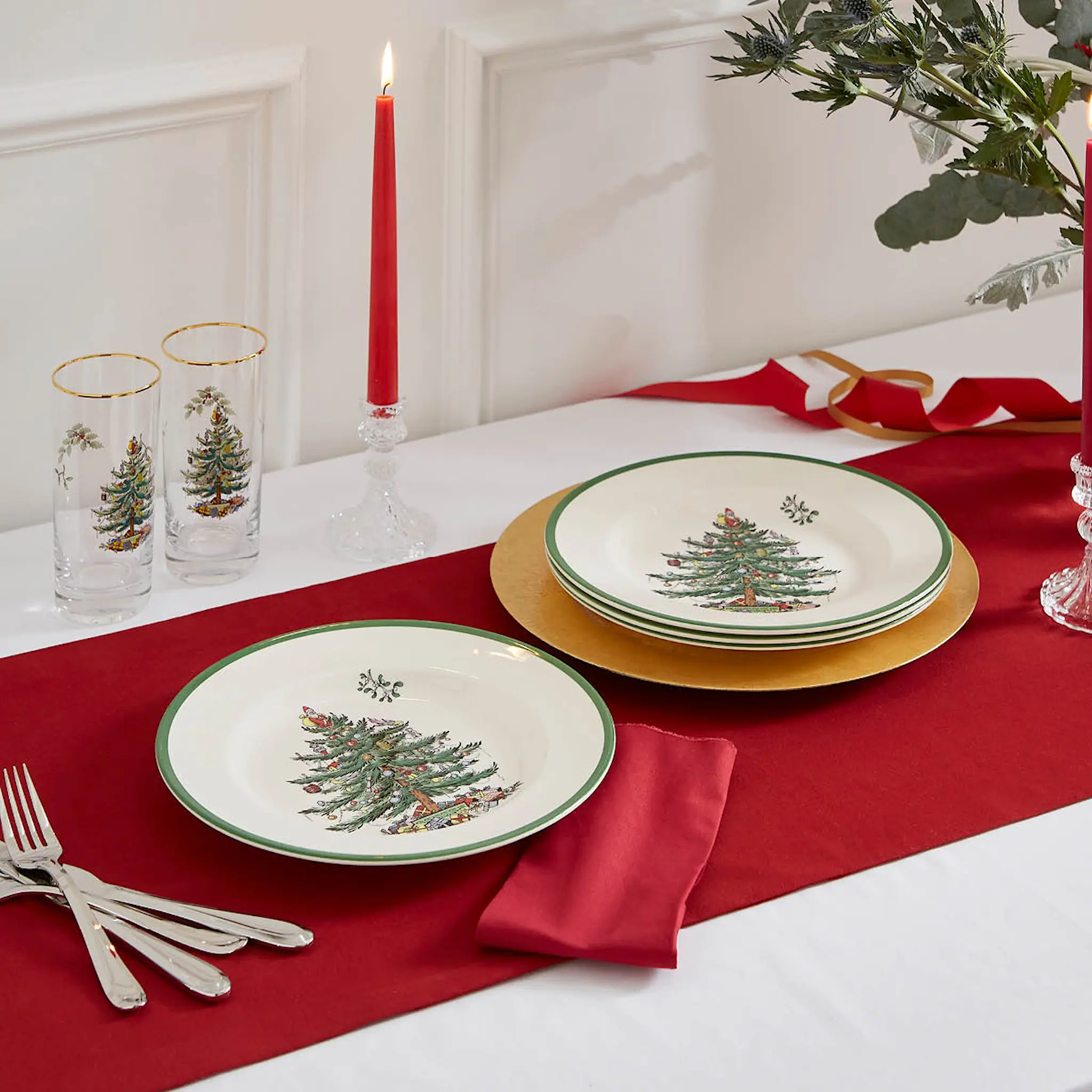 Spode Christmas Tree tallrik 27 cm