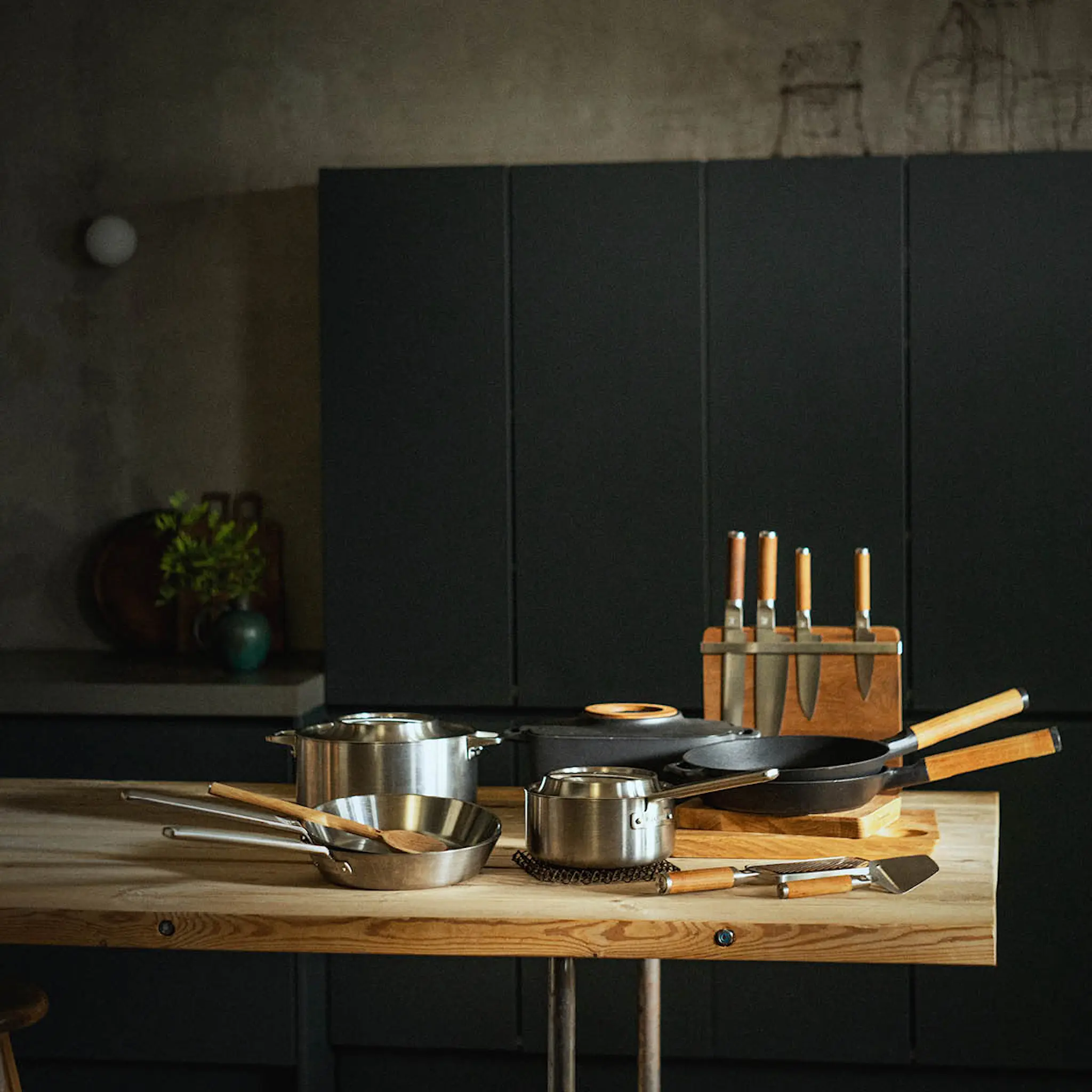 Fiskars Norden Steel Wokkipannu pinnoitettu 28 cm