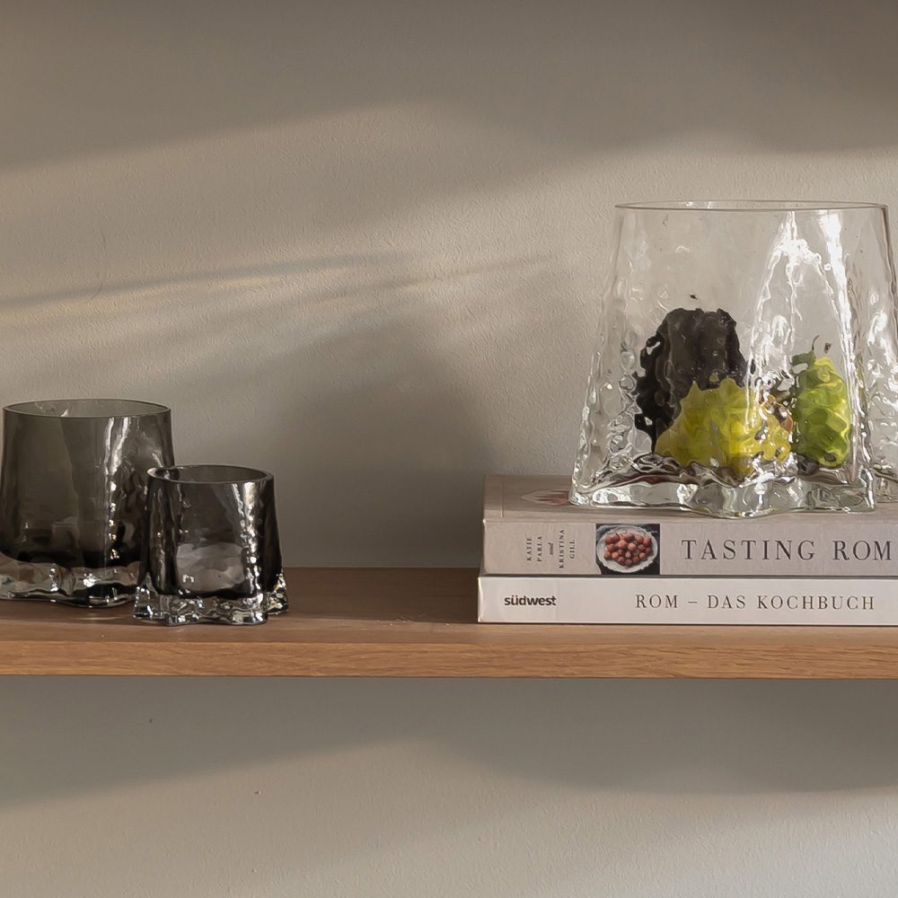 Cooee Gry Kynttilälyhty 11x9 cm Smoke