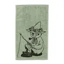 Mumin handduk 30x50 cm Snusmumriken grön