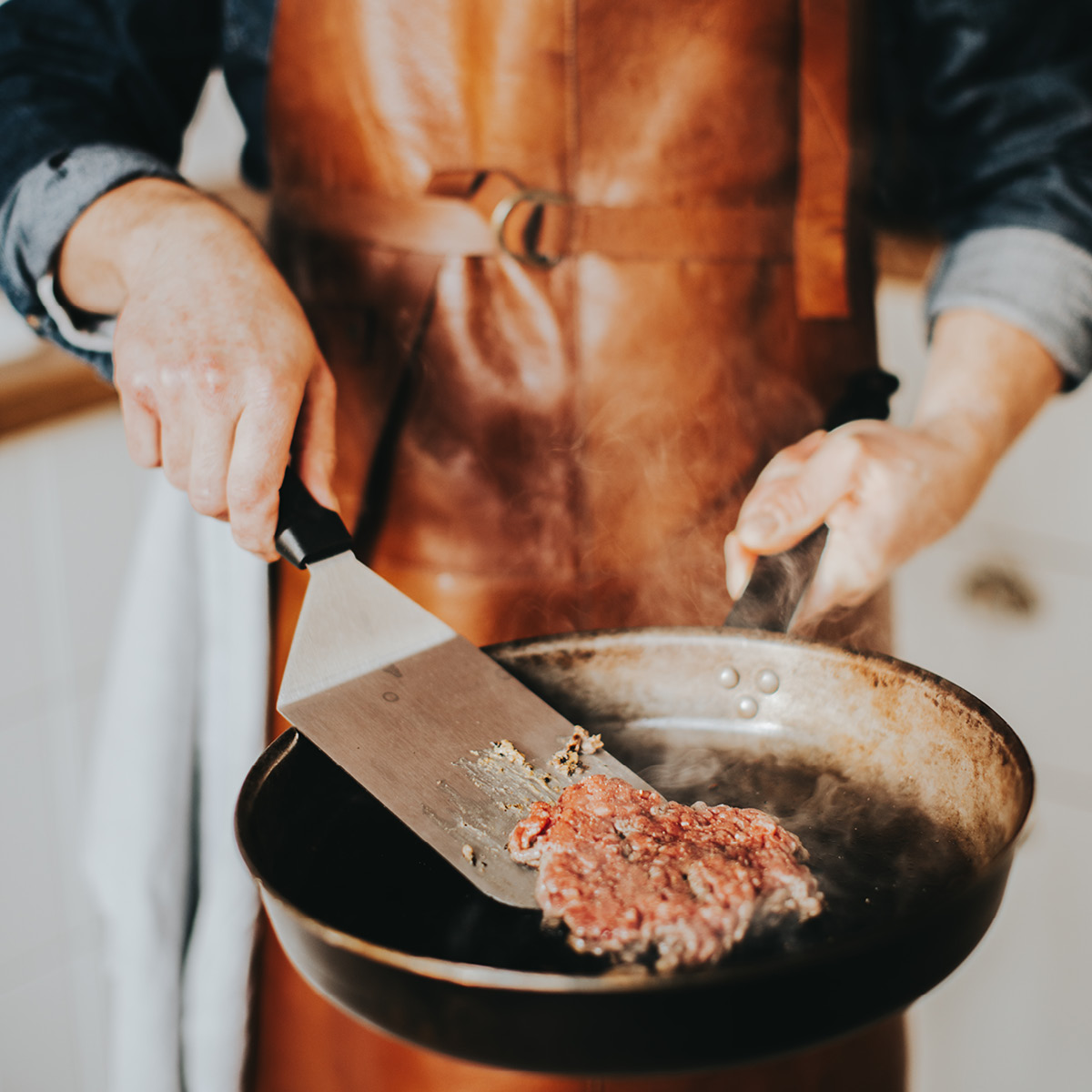 Dorre Stine stekspade 32 cm svart/silver