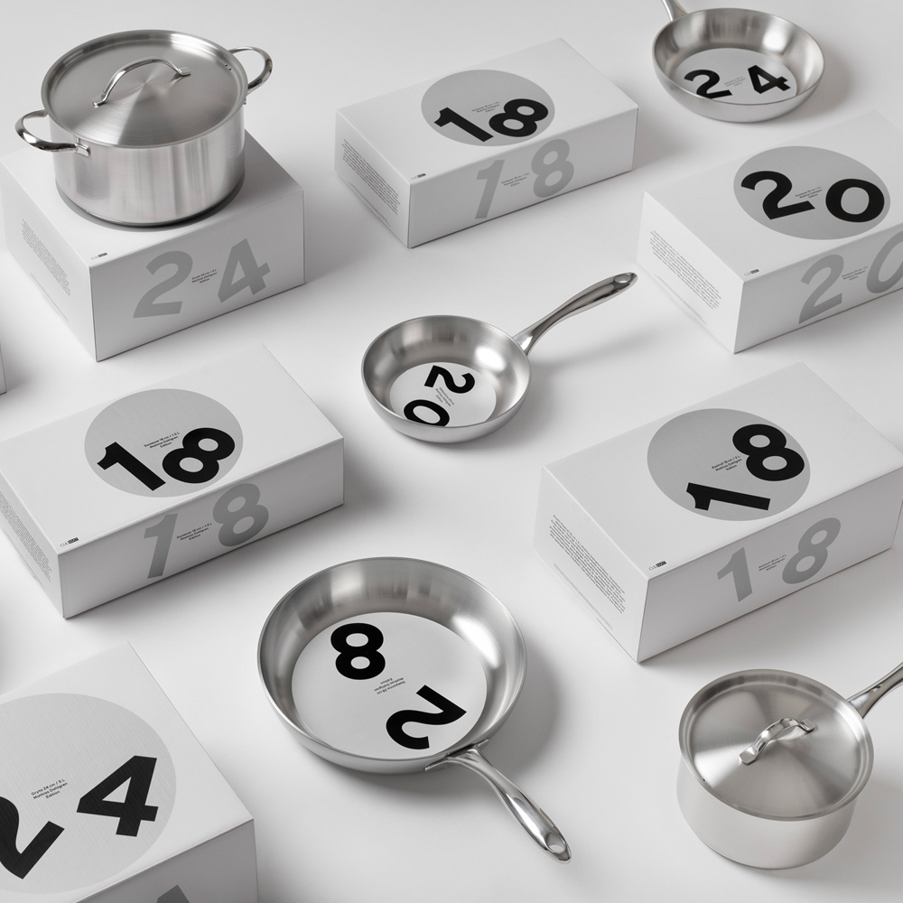 Culimat Mathias Dahlgren rustfri kjele 18 cm grå