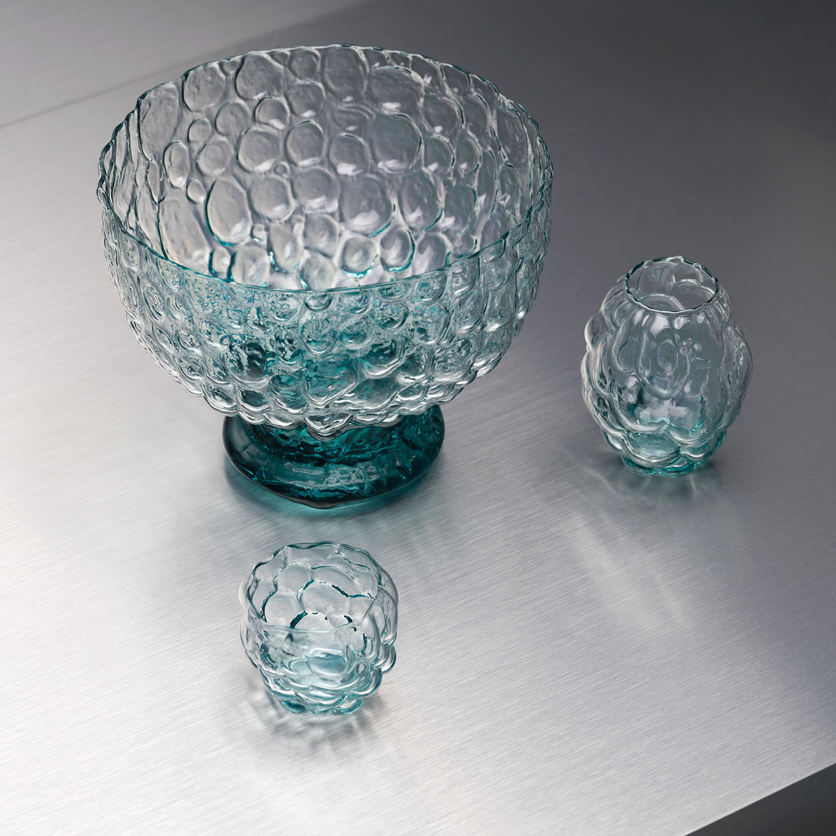 Kosta Boda Moss vas 11,5 cm cirkulär