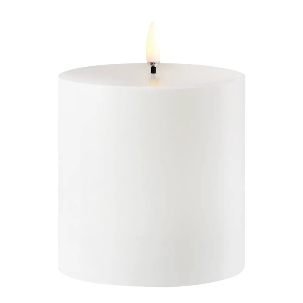 Outdorr LED Pöytäkynttilä 8,4x10 cm Valkoinen