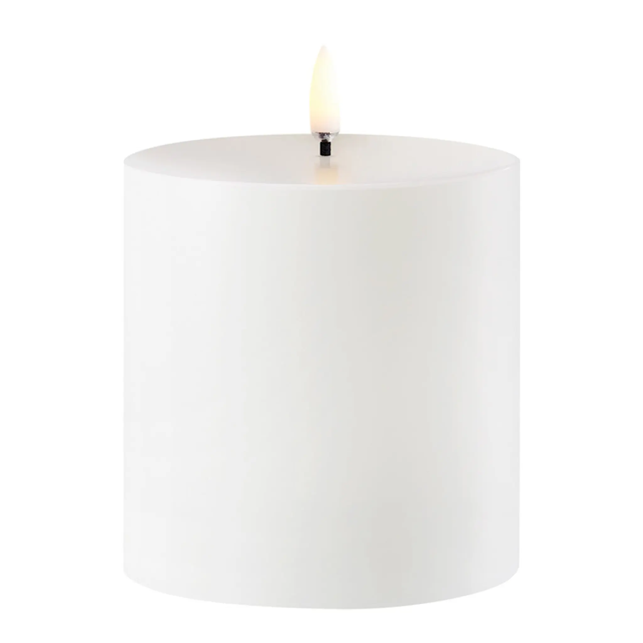 Uyuni Lighting Outdorr LED Pöytäkynttilä 8,4x10 cm Valkoinen