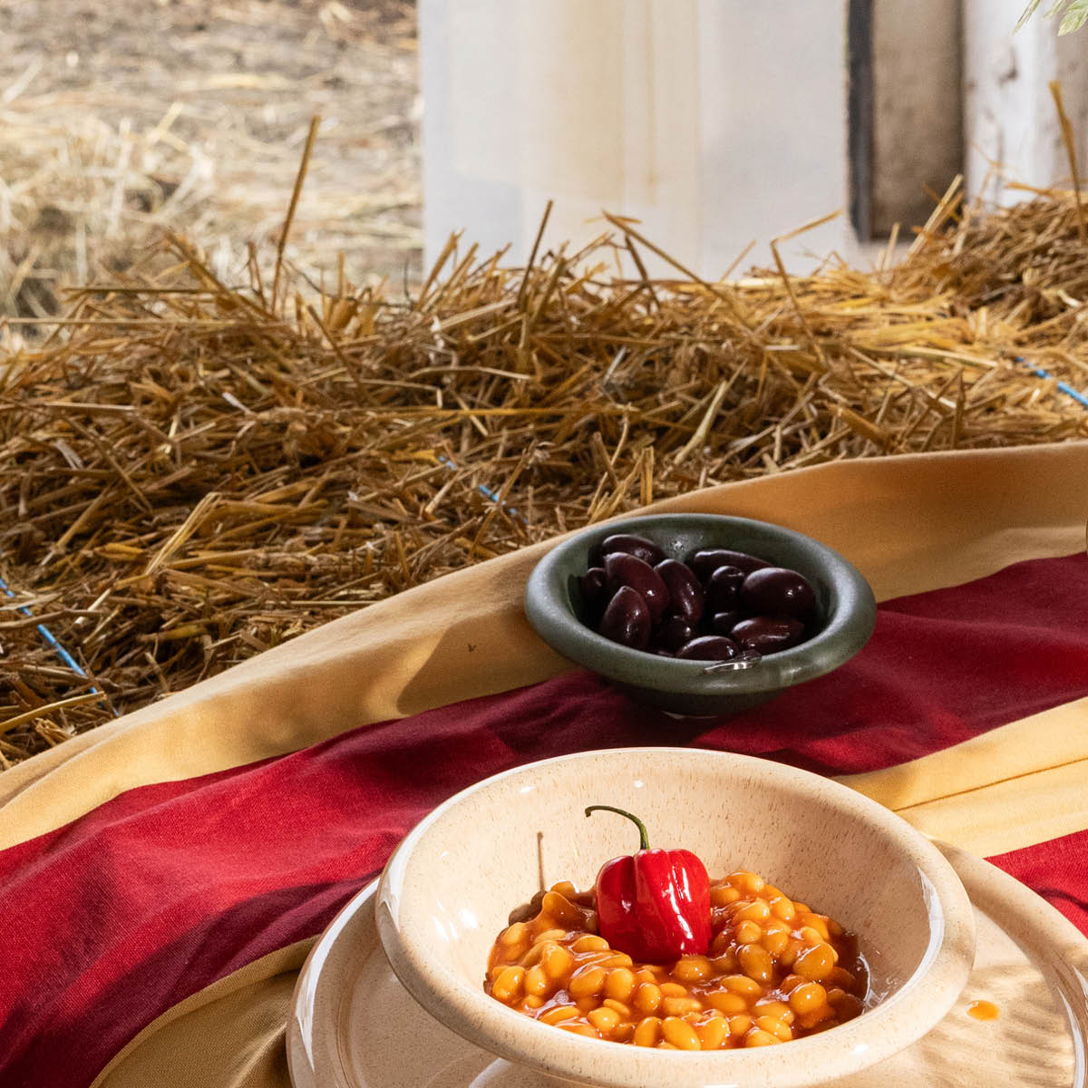 ByOn Porto skål liten 13x5 cm grønn