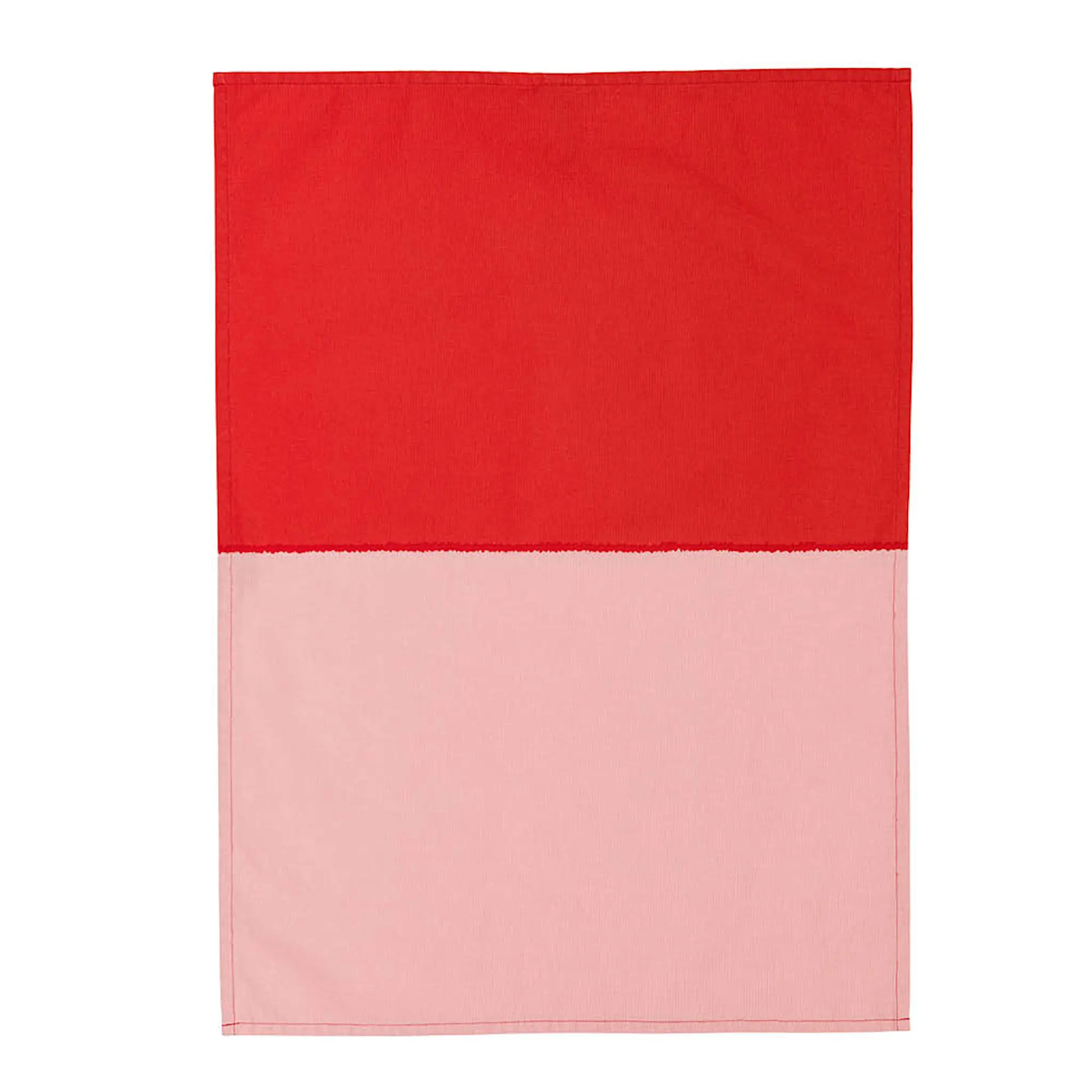 Arabia Vuokko kökshandduk 50x70 cm rosa/röd