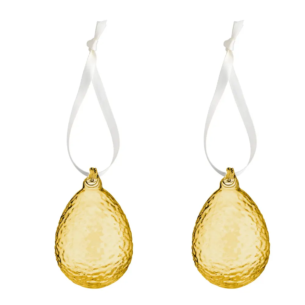 Gry hengende påskeegg 2 stk honey