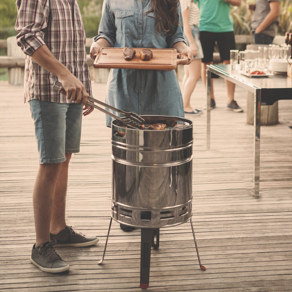 Tramontina Kolgrill / Grilltunna Rostfritt stål