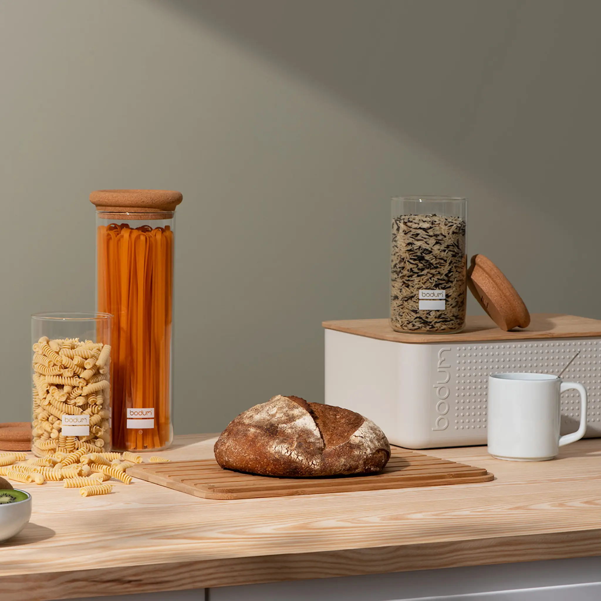 Bodum Bistro lock till brödburk 19,5 cm natur