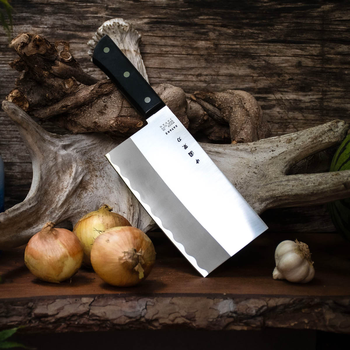 Satake Chopper kniv svart handtag