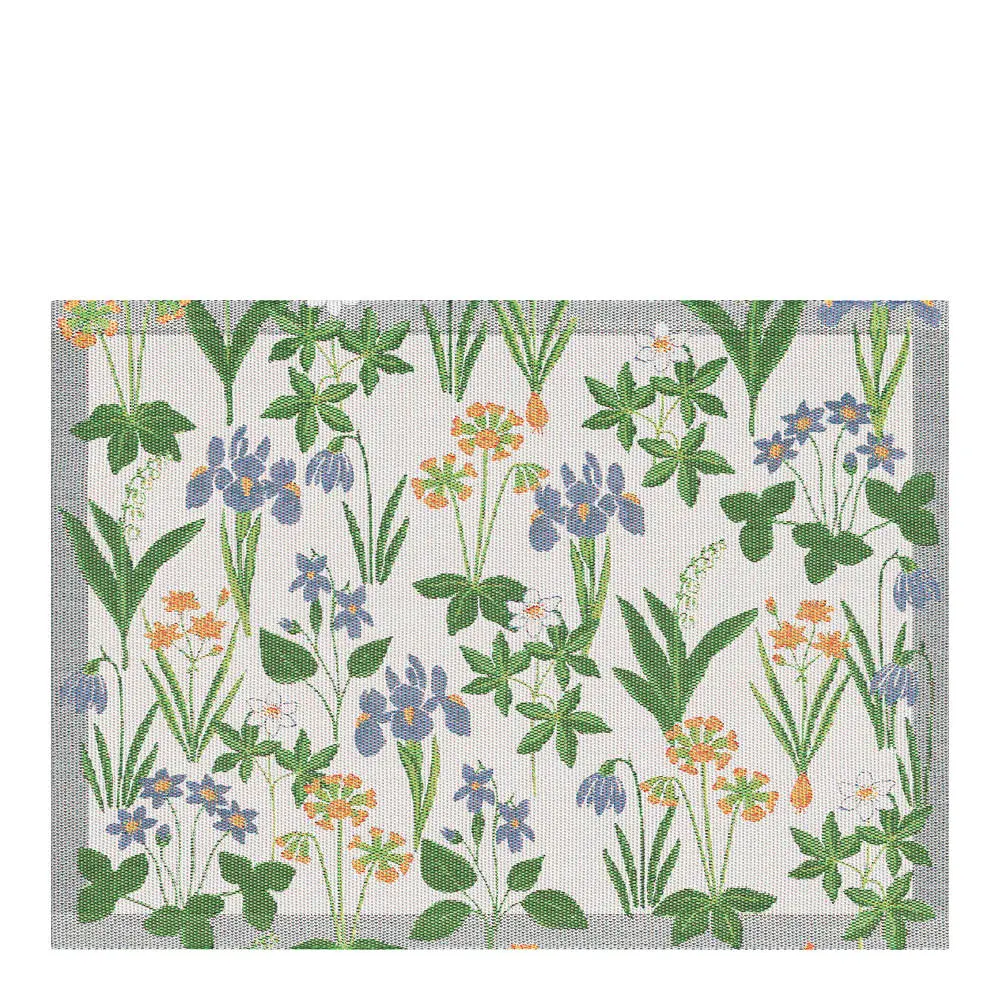 SolblåPöytätabletti puuvilla 35x48 cm