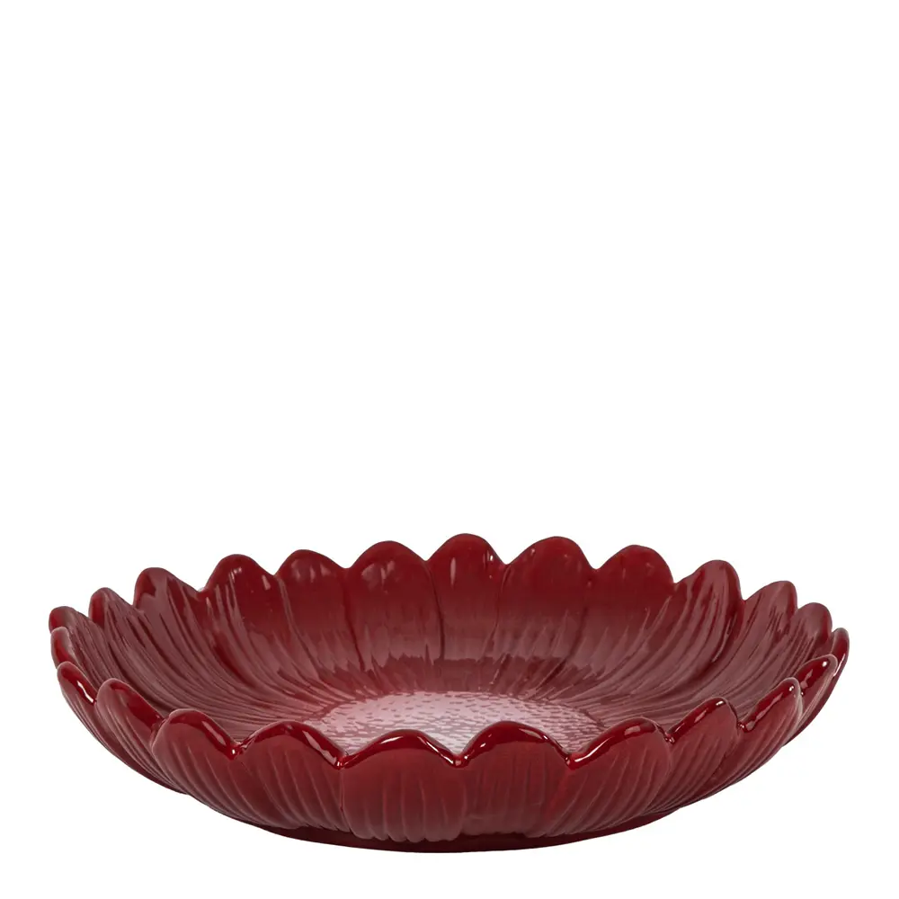 Dagny Tarjoilukulho 27 cm Viininpunainen