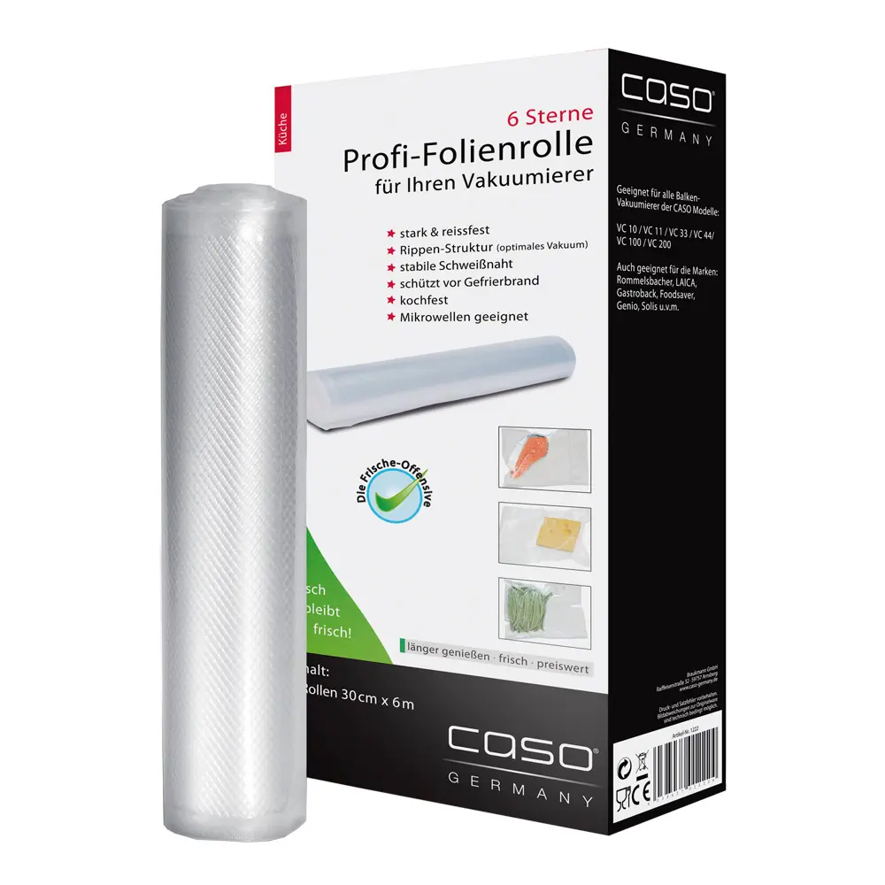 Tyhjiöpakkauspussi 30x600 cm 50 kpl